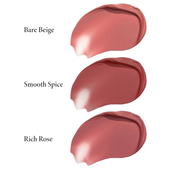 Laura Geller Modern Classic Matte Lip Gloss x 2 Bare Beige Rich Rose Nude Pink - Picture 2 of 5